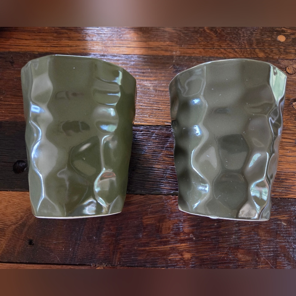 2 Small Orchid Plant Pots